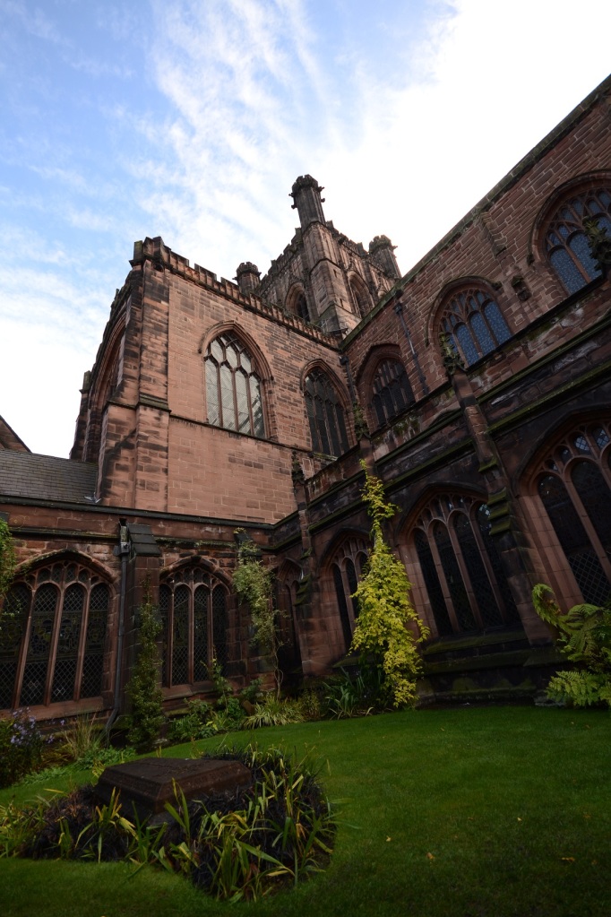 Chester cathedral cloister back