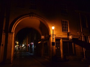Bath street night