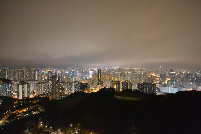 vue sur Hong Kong depuis Kowloon